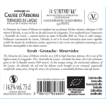 Vin rouge a. o. p. terrasses du larzac domaine du causse d'arboras la sentinelle - la bouteille Vin rouge a. o. p. terrasses du larzac domaine du causse d'arboras la sentinelle - la bouteille