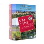 Vin rouge de paysde la citde carcassone merlot cabernet sauvignon l'heritage de carillan - la fontaine ...
