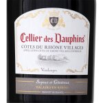Vin rouge ctes du rhne villages cellier des dauphins - la bouteille de 75cl