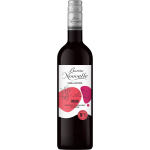 Vin rouge sans alcool gourmand et fruit bonne nouvelle - la bouteille