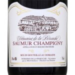 Vin rouge saumur champigny domaine de la perruche - la bouteille
