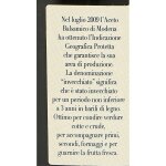 Vinaigre balsamique modene igp terre d'italia - la bouteille de 250ml
