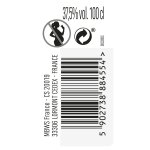 Vodka premium 100% pur grain sobieski - la bouteille de 1l