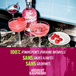 Vodka framboise absolut - la bouteille de 70cl