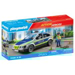 Voiture police avec sirène et gyrophare playmobil - la boite Voiture police avec sirène et gyrophare playmobil - la boite