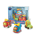 Voiture tut tut bolides vtech - le coffret avec 3 voitures