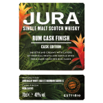 Whisky cask finish jura - la bouteille de 70cl