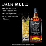 Whisky old n°7 jack daniel's - la bouteille de 1l Whisky old n°7 jack daniel's - la bouteille de 1l