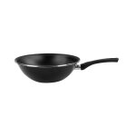 Wok 28cm acier emaill revtement anti - adhsif induction zen carrefour home
