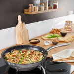 Wok 28cm infinite en inox tefal - l'unit