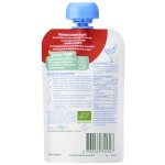 Yaourt brass� d�s 6 mois au lait de vache, fraise et m�re bio good gout - la gourde de 90g