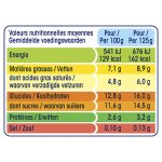 Yaourts fruits jaunes p�che mangue brass� perle de lait - les 4 pots de 125g