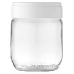 Yaourtire 459002 9 pots en verre avec couvercles empilables lagrange