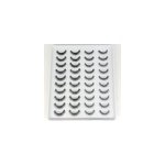 20 paires de faux cils 3d dramatiques en vison naturel fait main, type c
