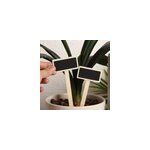 20pcs tableau noir cratif en bois pour plantes de ppinire - tiquettes de pot