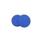 2pcs coussinets pour genoux en silicone antidrapant pour le yoga, bleu fonc