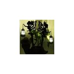 2pcs statue de f�e solaire ange lanterne de jardin bouquet d�coration