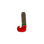 4 pices elfes rayures elasticit pattes de chaises de table couvre - pieds, rouge