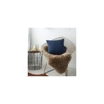 45x45cm housse de coussin en velours ctel pais  rayures de mas dcoration de canap, bleu marine ...
