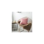 45x45cm housse de coussin en velours ctel pais  rayures de mas dcoration de canap, rose