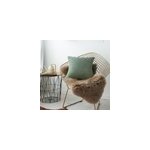 45x45cm housse de coussin en velours ctel pais  rayures de mas dcoration de canap, vert clair