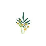 5 pcs diy 3d fleur jouet puzzle creative bouquet de fleurs blocs, camomille