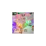 6 mtres de guirlandes lumineuses 40 led pour renne de nol, multicolore