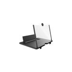 Amplificateur d'écran 3d pour téléphone portable avec support en verre, noir Amplificateur d'écran 3d pour téléphone portable avec support en verre, noir