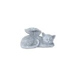 Ange endormi chien chat statue résine décoration extérieure jardin, chat Ange endormi chien chat statue résine décoration extérieure jardin, chat