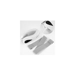 Appareil de massage par vibration du visage  micro - courant ems, blanc