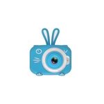 Appareil photo numrique  double objectif 20mp pour enfants - jouet de selfie, bleu