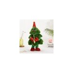 Arbre de no�l �lectrique chantant et dansant avec instrument jouet de no�l en peluche, sapin de no�l ...