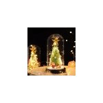 Arbre de noël led luminescent dôme en verre fawn santa claus crafts, b Arbre de noël led luminescent dôme en verre fawn santa claus crafts, b