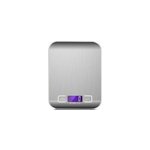 Balance lectronique en acier inoxydable 5kg balance de cuisine pour aliments