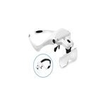 Bandeau lumineux à del loupe gratuite avec 5 lentilles détachables Bandeau lumineux à del loupe gratuite avec 5 lentilles détachables
