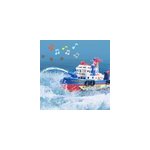 Bateau de feu musical, lumineux et non tlcommand, pour enfants