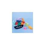 Blocs de construction en bois animal balance puzzle game toys, le monde des ocans