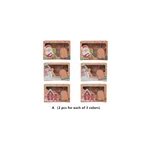 Bote  biscuits en papier kraft de nol - sacs d'emballage alimentaire, 6 pcs