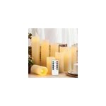 Bougies led sans flamme et fonctionnant sur piles pour la décoration intérieure Bougies led sans flamme et fonctionnant sur piles pour la décoration intérieure
