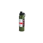 Bouteille de sport portable � poign�e pour le fitness, isol�e � double couche, pour bouilloire. , vert ...