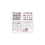 Bracelet à faire soi - même faisant un coffret cadeau de bracelet créatif pour les filles, violet Bracelet à faire soi - même faisant un coffret cadeau de bracelet créatif pour les filles, violet