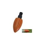 Buse de nettoyage de gouttière de jardin et de toit d'égout water rocket, orange Buse de nettoyage de gouttière de jardin et de toit d'égout water rocket, orange