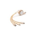 C�ble de charge usb r�tractable 3 - en - 1 cordon de charge pour t�l�phones cellulaires et tablettes, ...