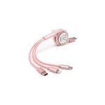 Câble de charge usb rétractable 3 - en - 1 cordon de charge pour téléphones cellulaires et tablettes, ... Câble de charge usb rétractable 3 - en - 1 cordon de charge pour téléphones cellulaires et tablettes, ...