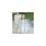 Cape de princesse � sequins pour halloween, petites filles, multicolore / 65cm