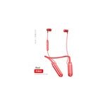 Casque d'coute bluetooth stro pour tlphone intelligent (neckband), rouge