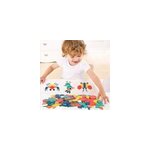 Casse - tête tangram en bois 180 pièces jouets éducatifs pour enfants montessori Casse - tête tangram en bois 180 pièces jouets éducatifs pour enfants montessori