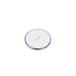 Chargeur de téléphone sans fil qi compatible avec ios, samsung, lg, blanc Chargeur de téléphone sans fil qi compatible avec ios, samsung, lg, blanc