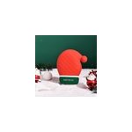 Chauffe - mains en silicone chauffant au micro - ondes sac d'eau chaude de nol, rouge / chapeau
