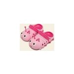 Chaussures d't lgres pour bb, de type cartoon,  fond souple eva, antidrapantes et  trous, rose ...